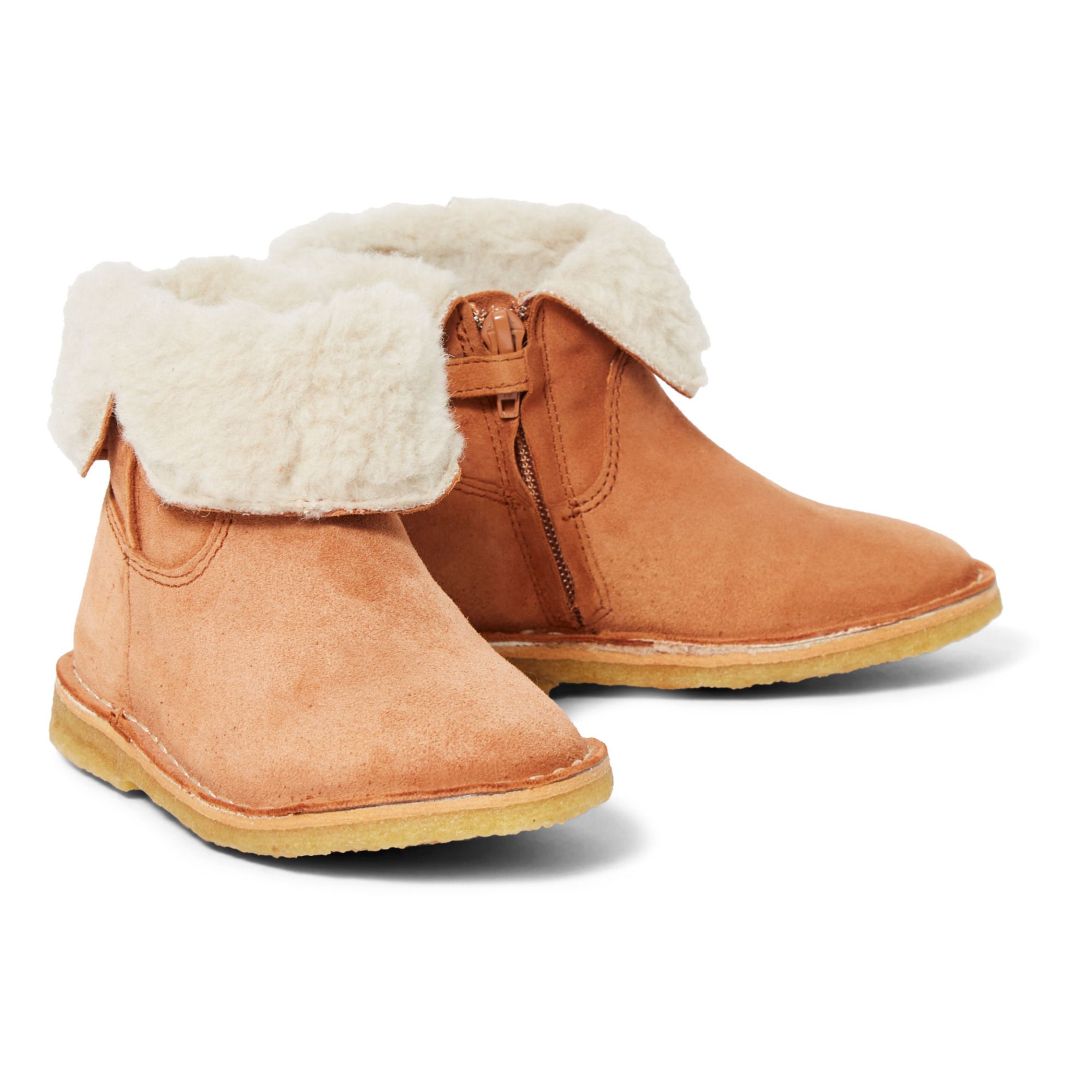 Chochow Lined Boots Camel- Product image n°1