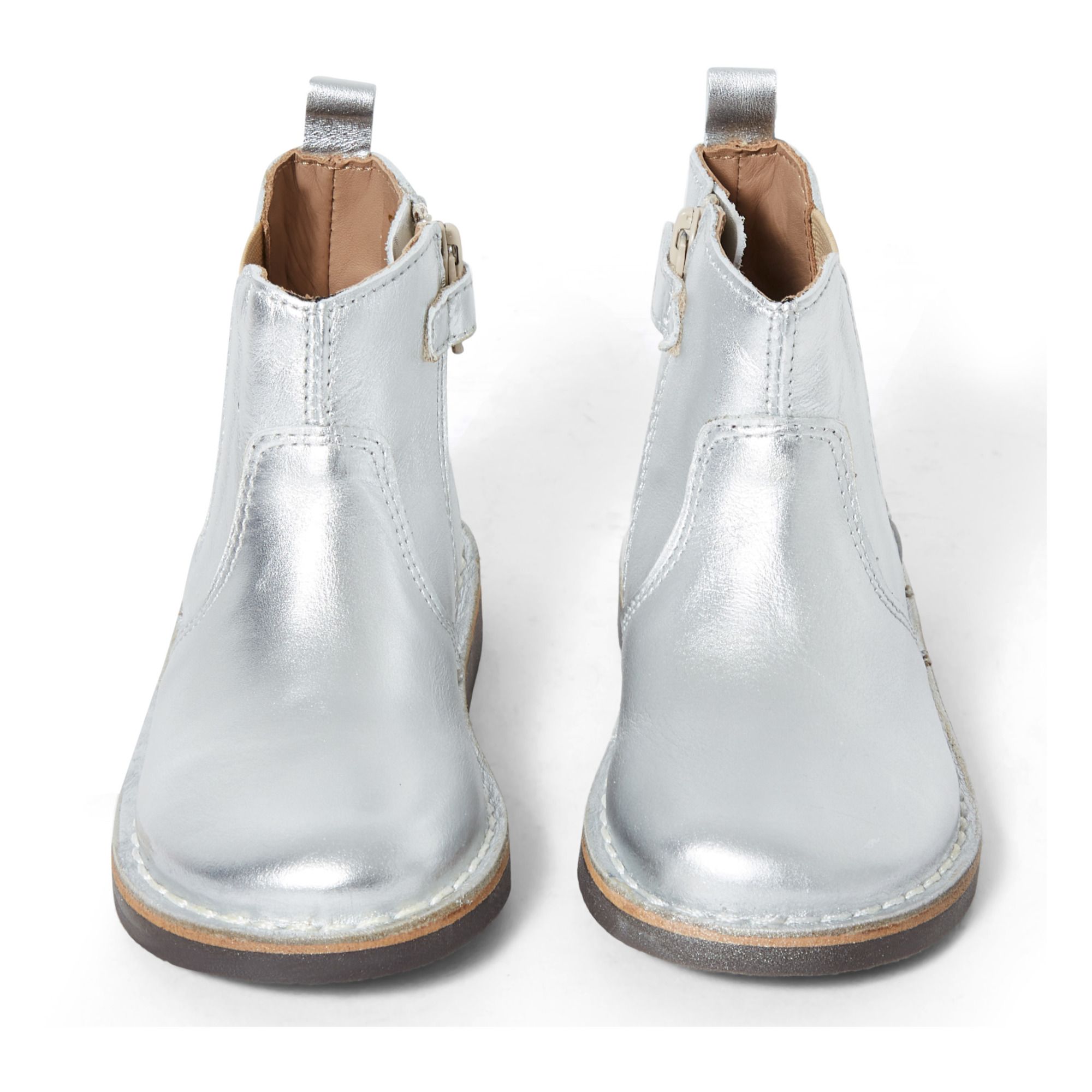 Chelsea Metallic Boots - Two Con Me Collection Silver- Product image n°3