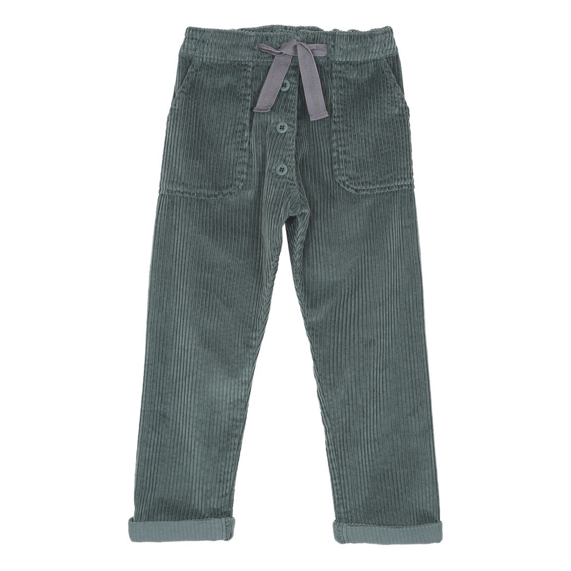 Emile et Ida - Pantalon Velours Côtelé - Garçon - Vert