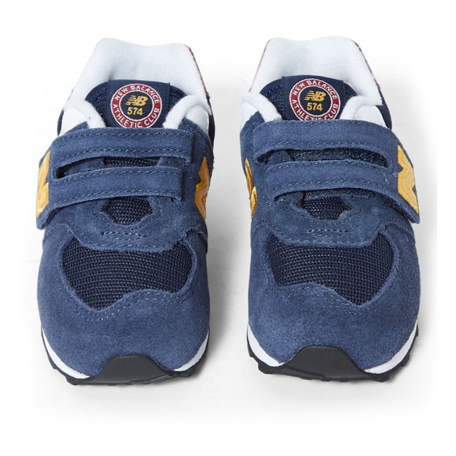 Deportivas bicolor 574 | Azul