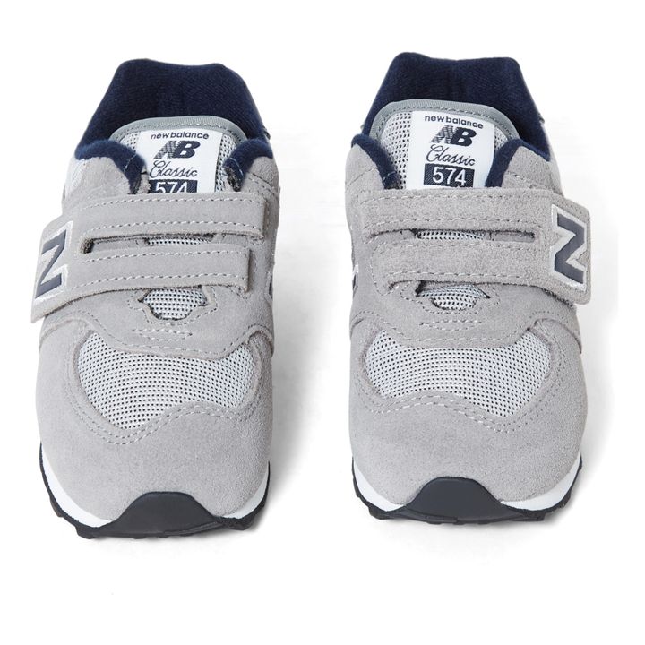 Baskets 574 Gris New Balance Chaussure Bébé, Enfant - Smallable