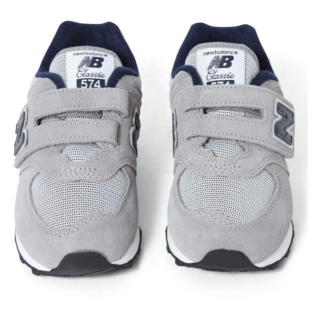 574 Velcro Sneakers | Grey