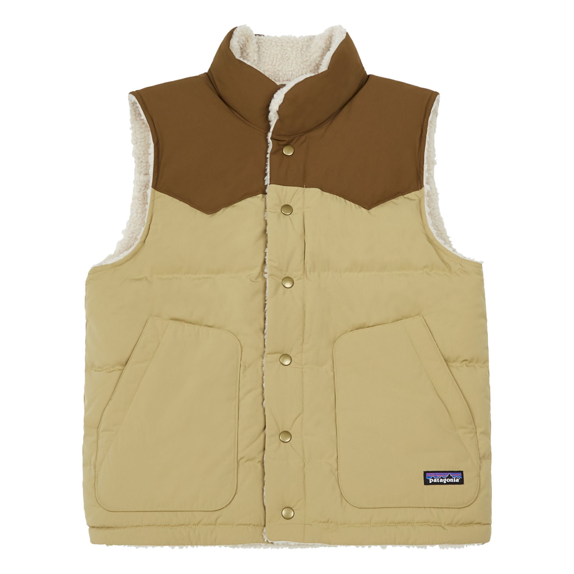 Patagonia - Veste Reversible - Collection Homme- - Homme - Camel