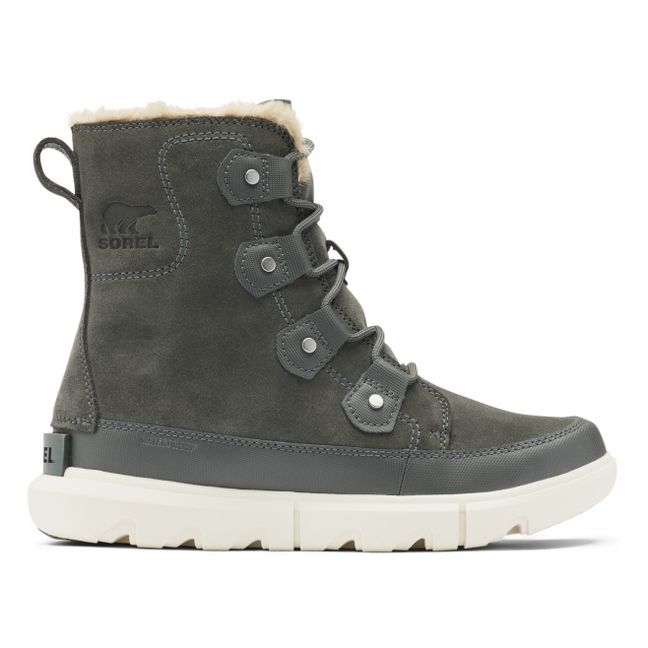 Bottes Fourrées Explorer - Collection Femme | Gris anthracite