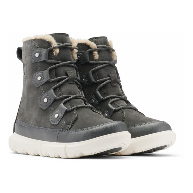 Explorer Fleece-Lined Boots - Women’s Collection  | Charcoal grey