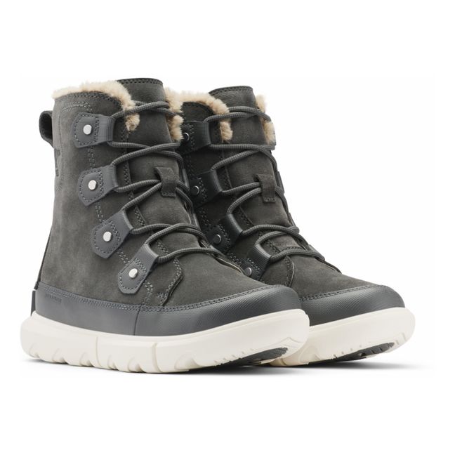 Bottes Fourrées Explorer - Collection Femme | Gris anthracite