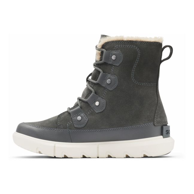 Explorer Fleece-Lined Boots - Women’s Collection - Charcoal grey