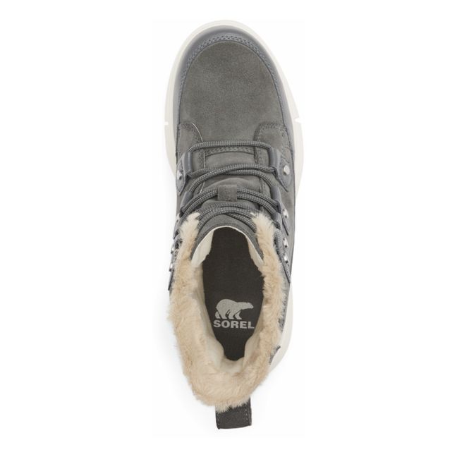 Gefütterte Regenstiefel Explorer - Damenkollektion  | Anthrazit