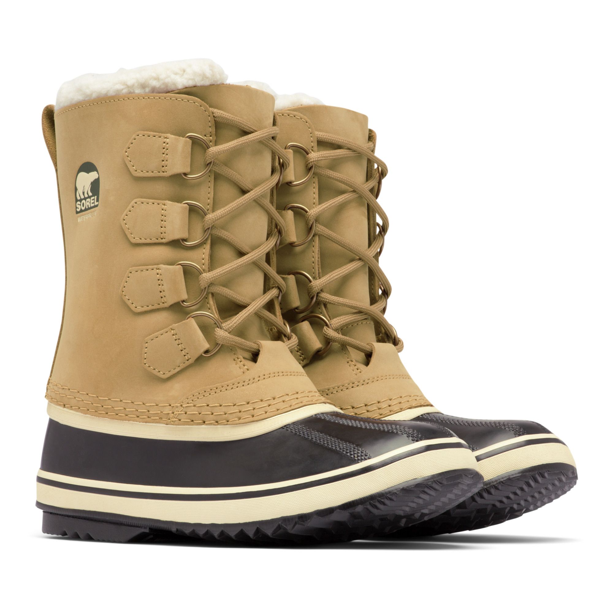 sorel fur lined boots womens