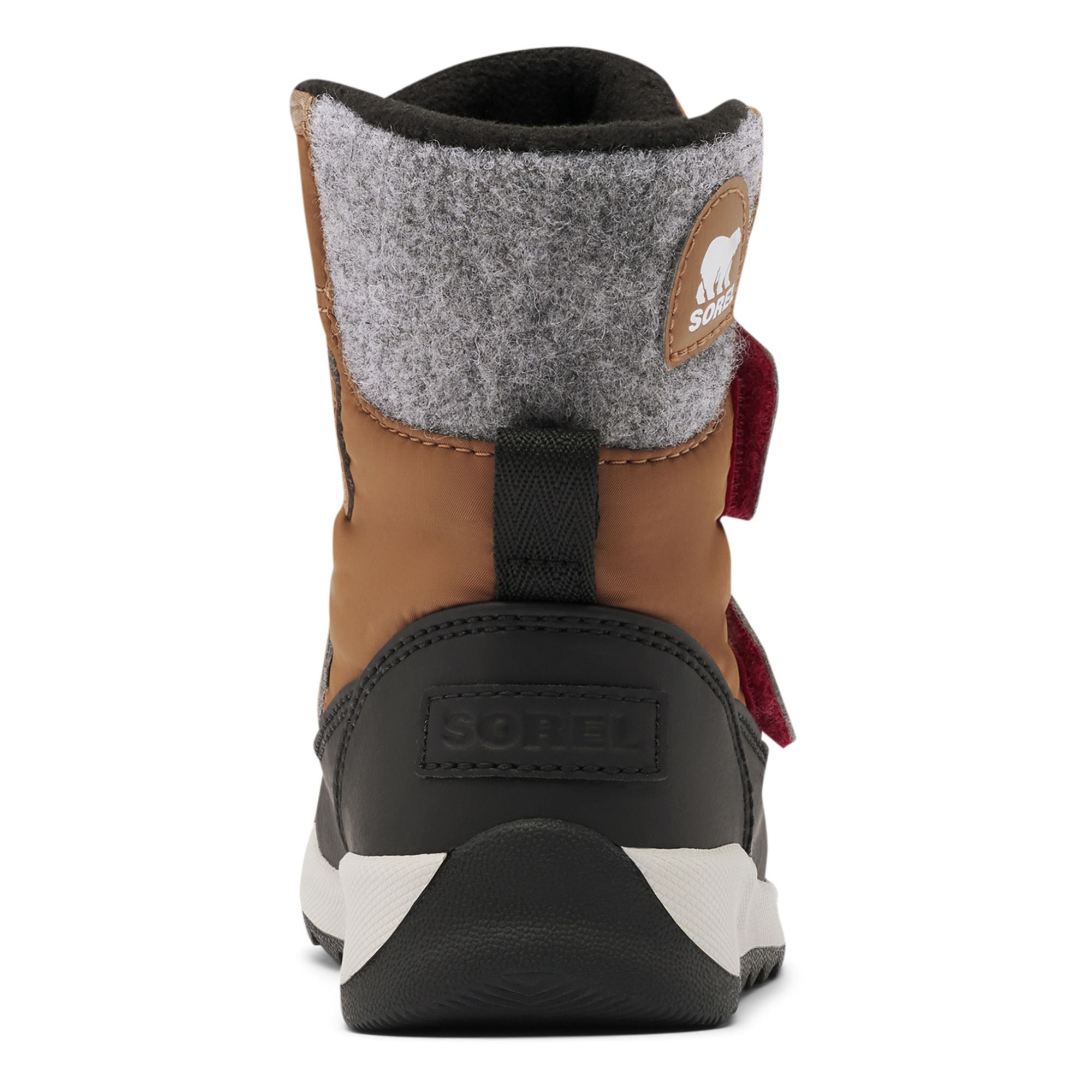 Whitney Velcro Nylon Boots Camel- Product image n°3