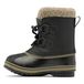 Yoot Pac Coated Leather Fur-Lined Boots Black- Miniature produit n°2