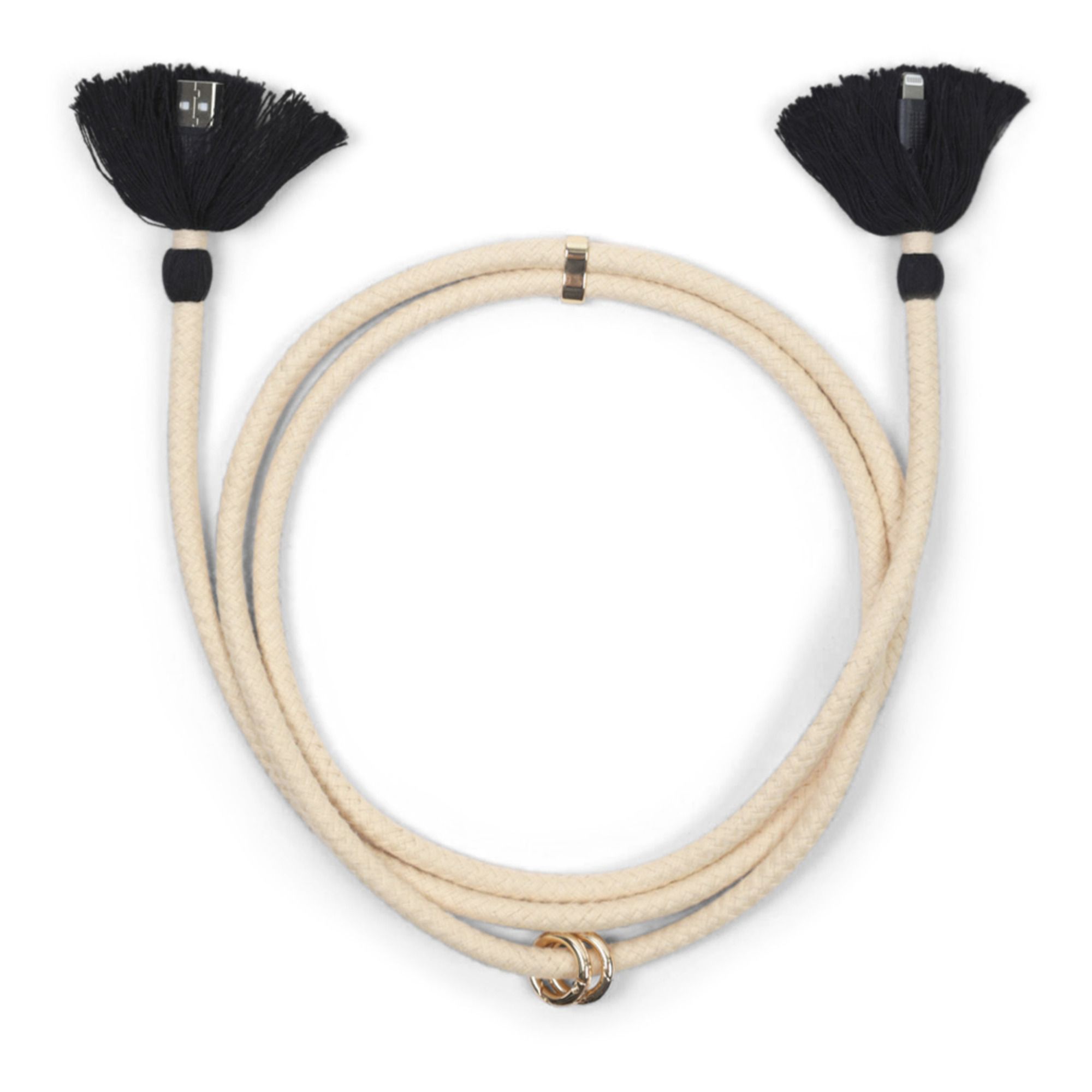 Kaia Charging Cord/Phone Strap Natural- Product image n°0