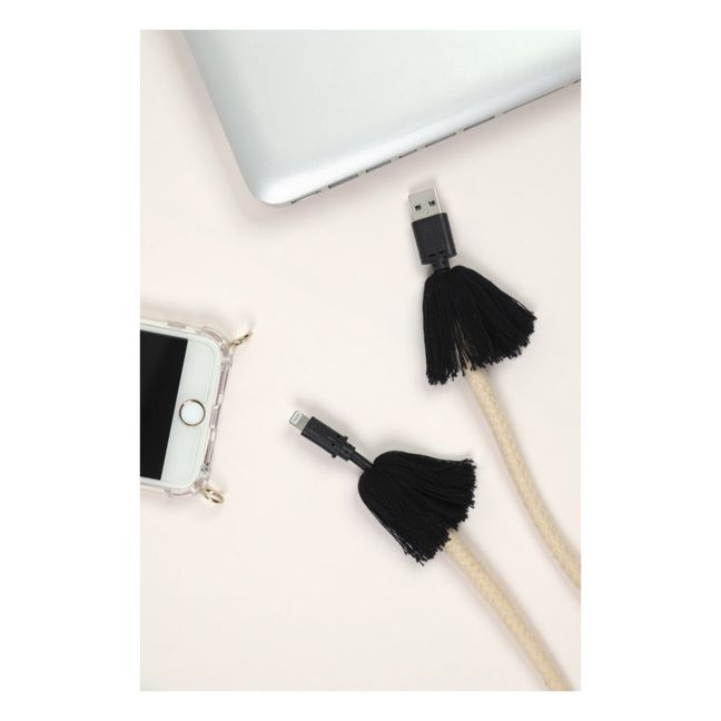 Cordon chargeur Kaia | Naturel