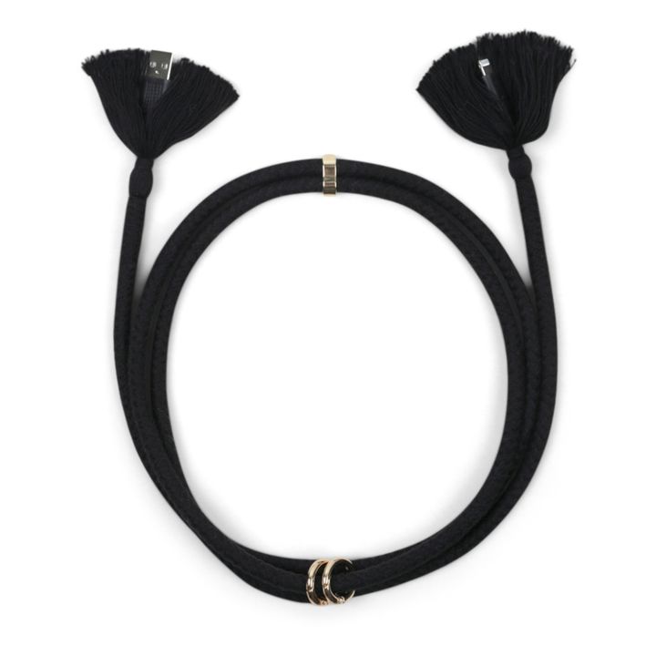 Kaia Charging Cord/Phone Strap | Black- Product image n°0