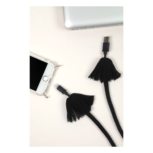 Ladekabel Kaia | Schwarz