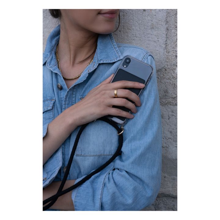 Kaia Charging Cord/Phone Strap | Black- Product image n°2