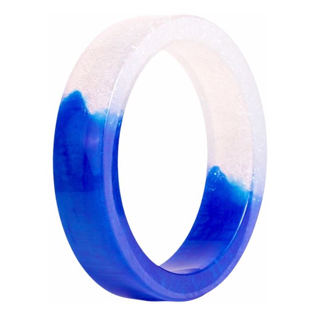 Elizabet T Bracelet | Indigo blue
