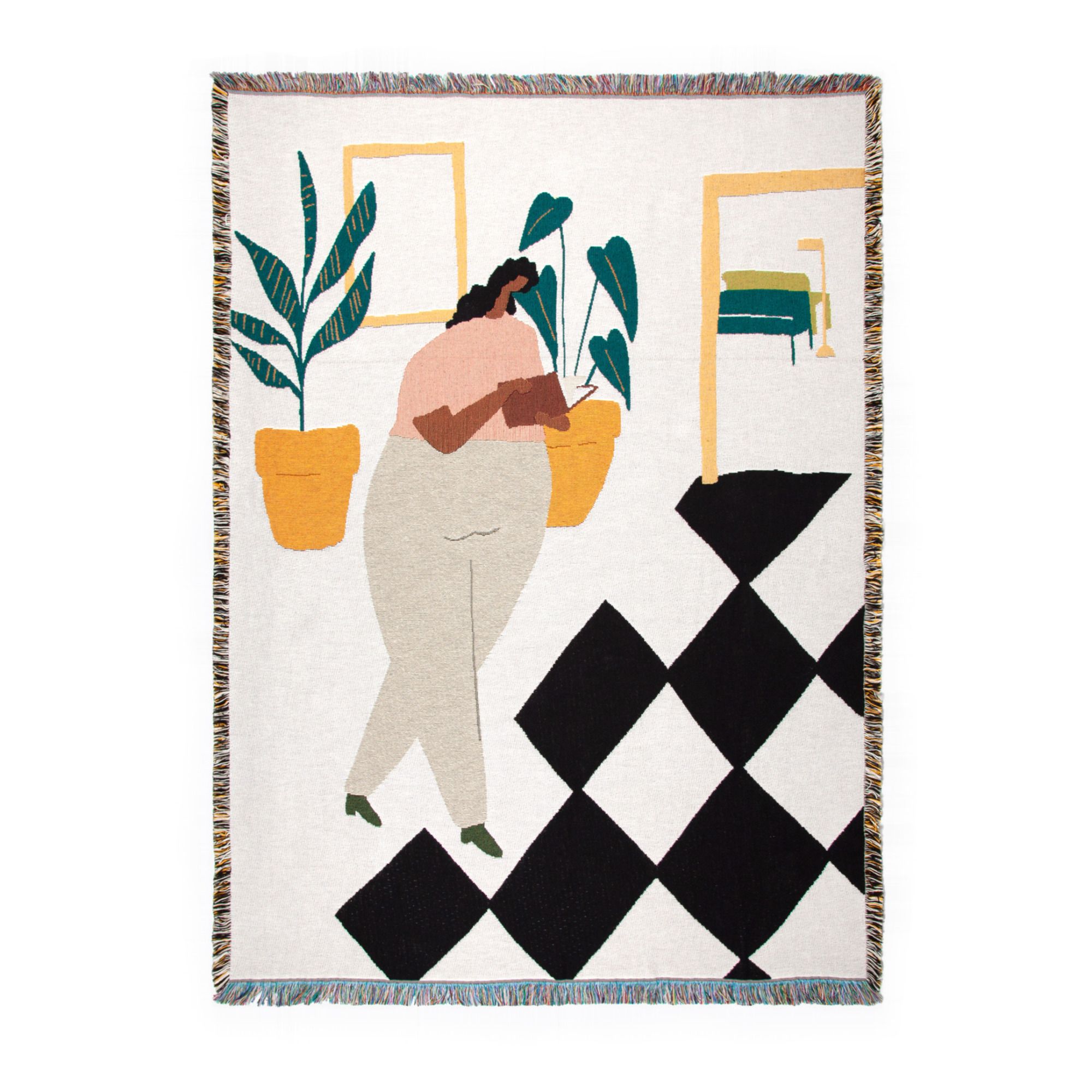 Slowdown Studio - Plaid Dresden - Art by Niki Dionne - Multicolore