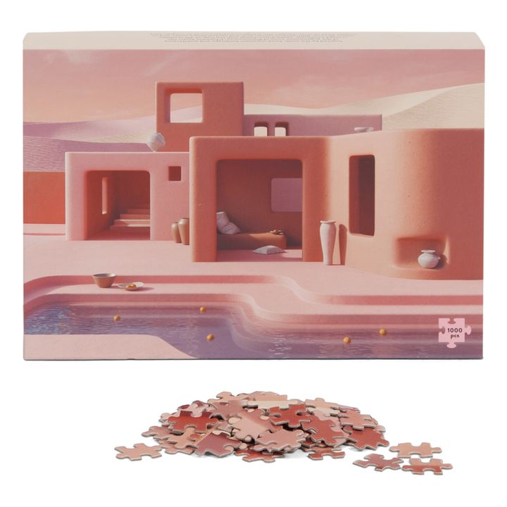 Puzzle Adobe Poolside - 1000 pièces- Image produit n°0