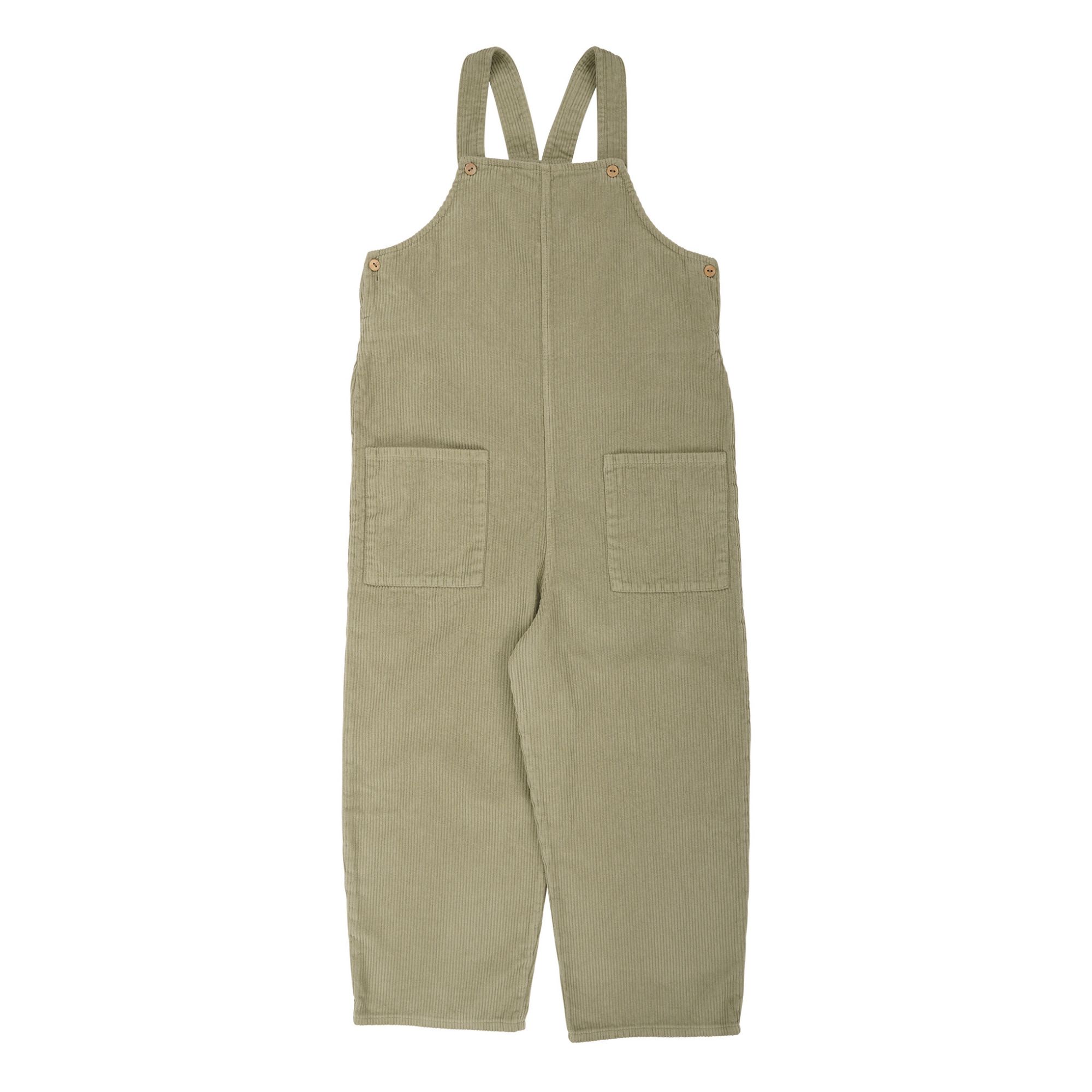 Omibia - Salopette Velours Coton Bio Alamo - Fille - Vert kaki