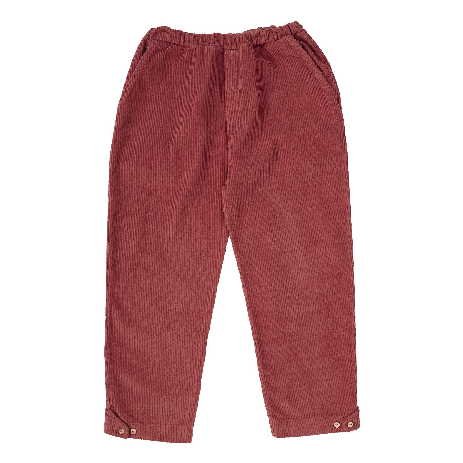 Omibia - Pantalon Velours Coton Bio Caspar - Fille - Grenadine