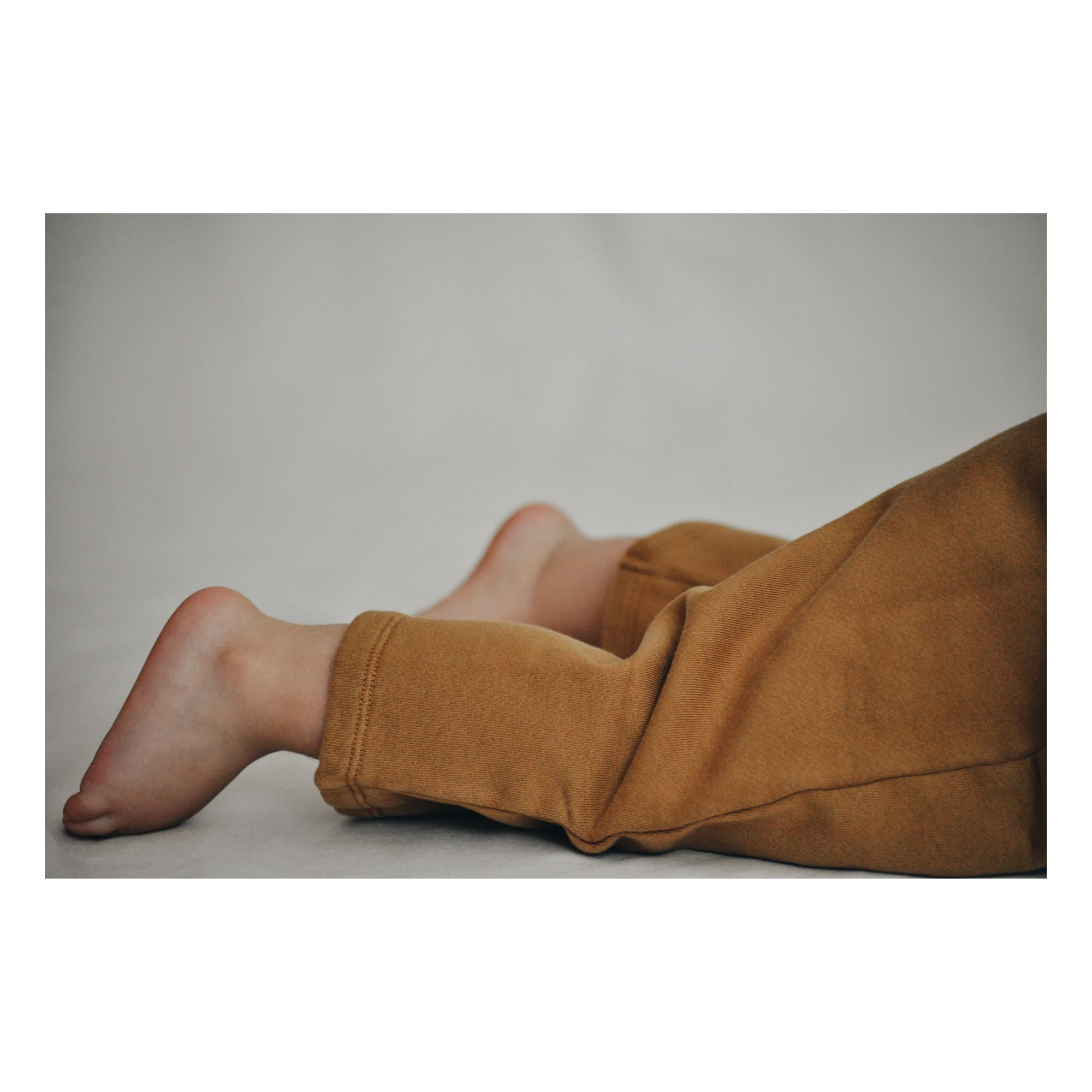 Adriano Organic Cotton Jumpsuit Ocre- Imagen del producto n°6