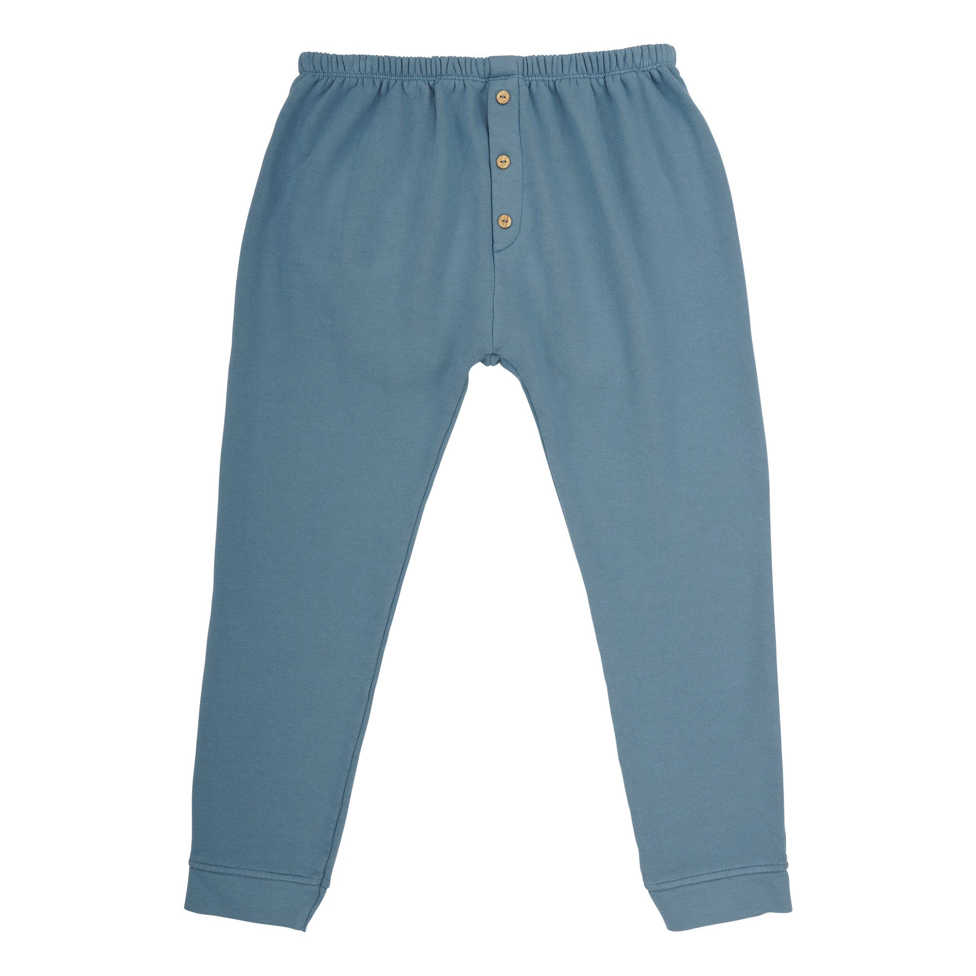 Omibia - Pantalon Molleton Bio Billy - Garçon - Bleu