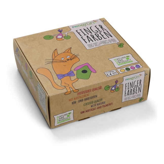 Fingerfarbe Vegan Luka - 4er-Set