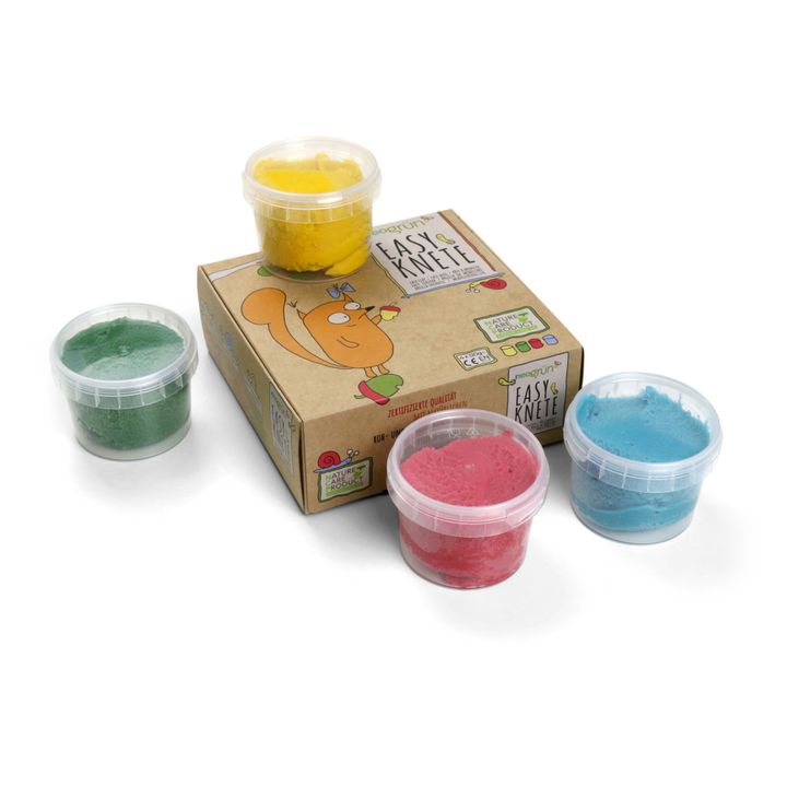 Vegane Knete Yuki - 4er-Set- Produktbild Nr. 0