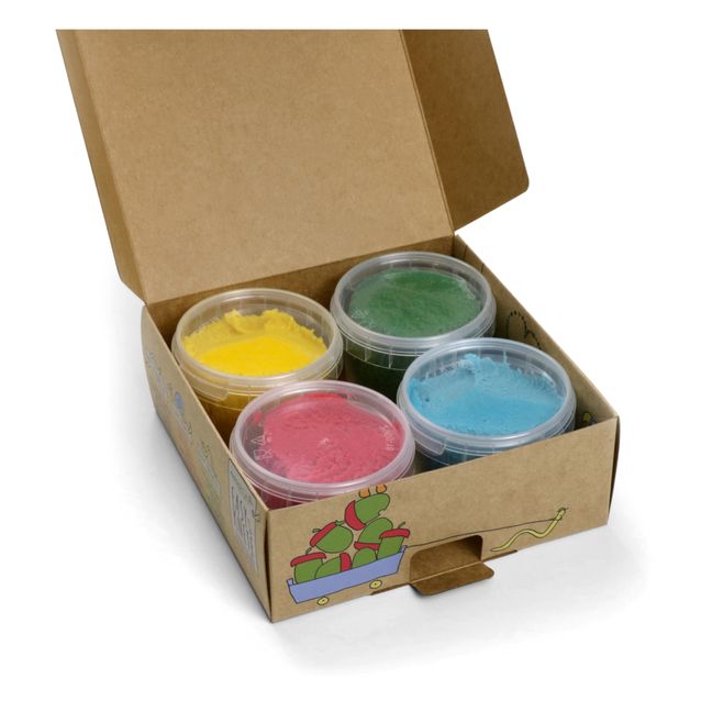 Pâte à modeler vegan Yuki - Set de 4
