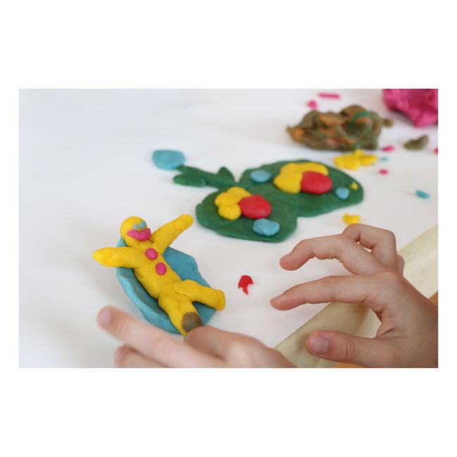 Vegane Knete Yuki - 4er-Set