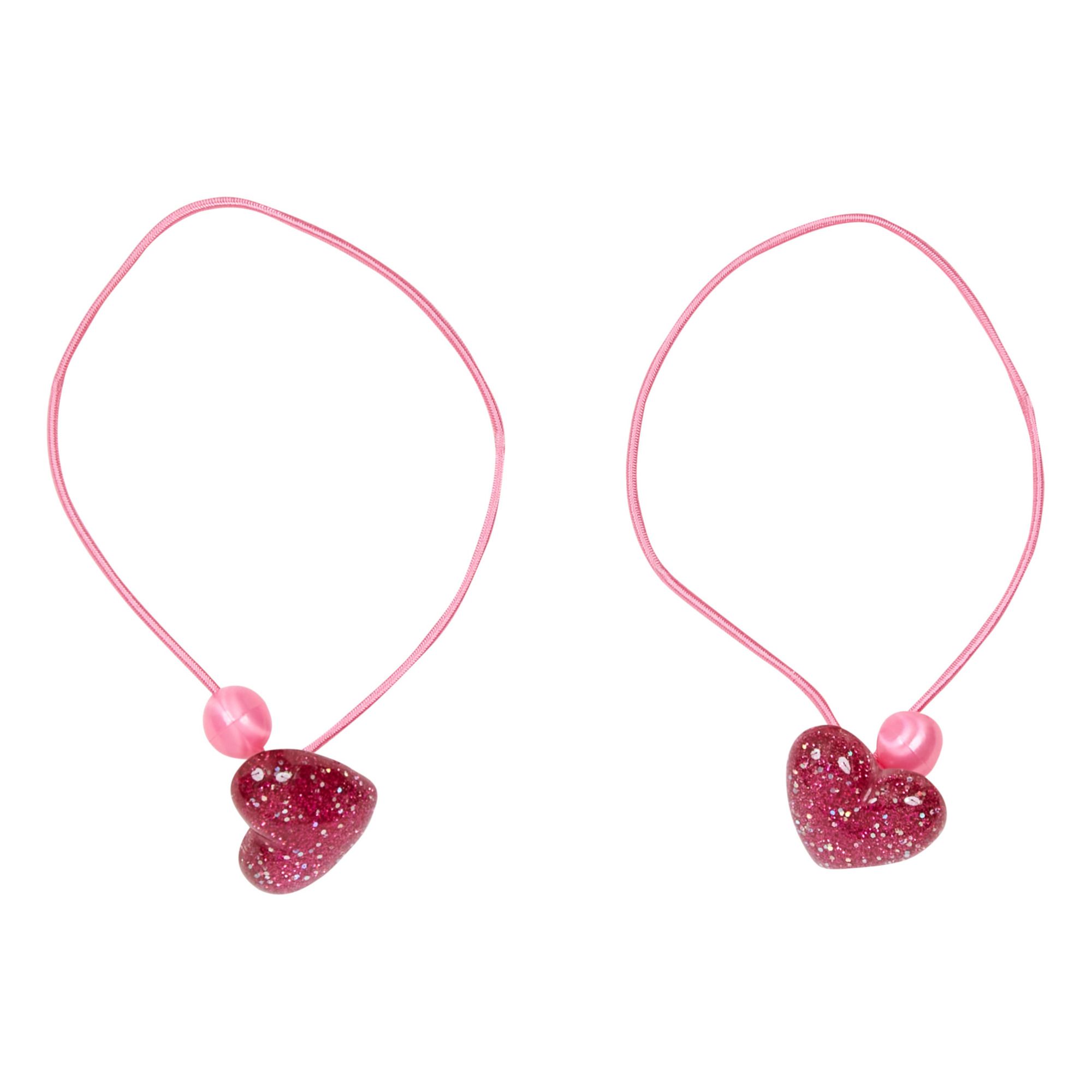 Milk x Soda - Chouchou CÅ“urs - Fille - Rose