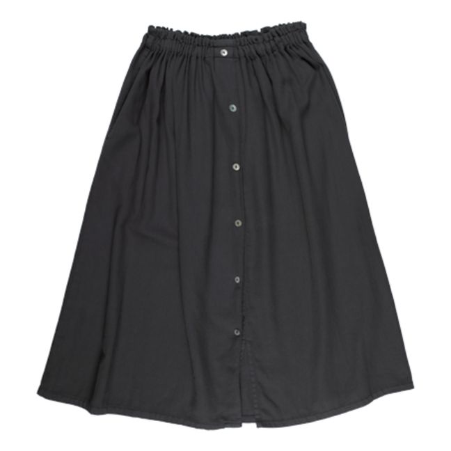 Adelaide Organic Cotton Skirt Grigio antracite