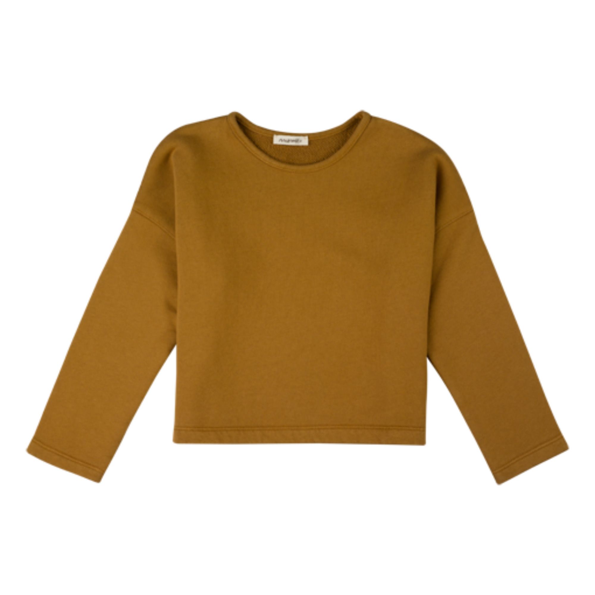 Adão Organic Cotton Sweatshirt Ocre- Imagen del producto n°0