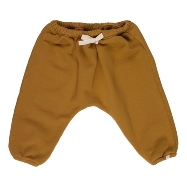António Organic Cotton Joggers Ocre
