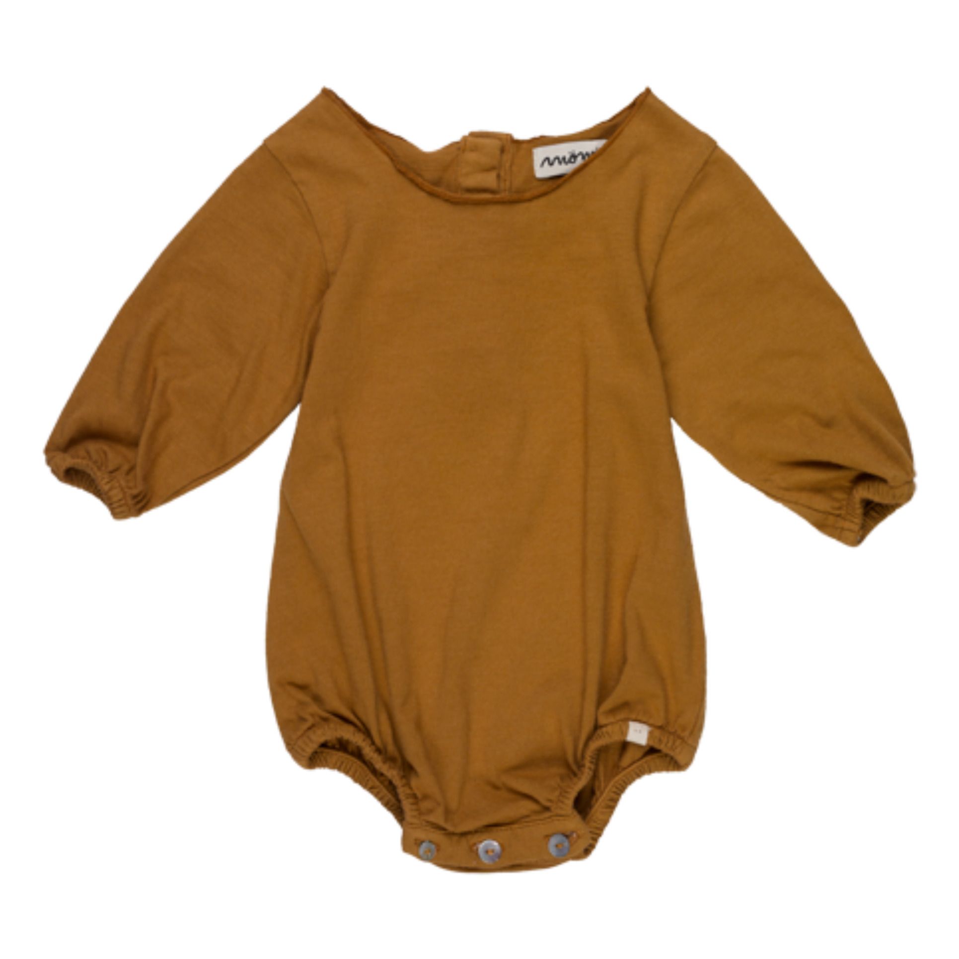 Mom(e) - Barboteuse Coton Bio Ã‚ngela - Fille - Ocre