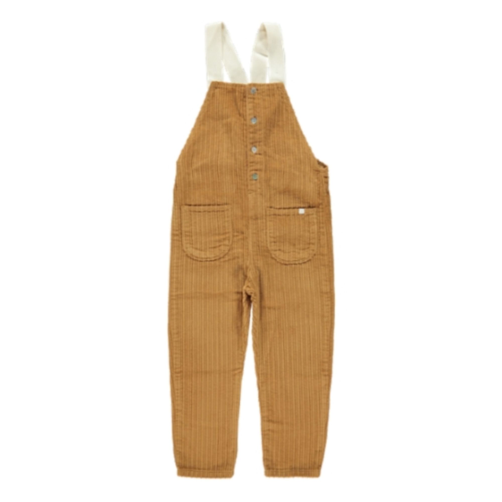 Mom(e) - Salopette Velours Tozé - Fille - Ocre