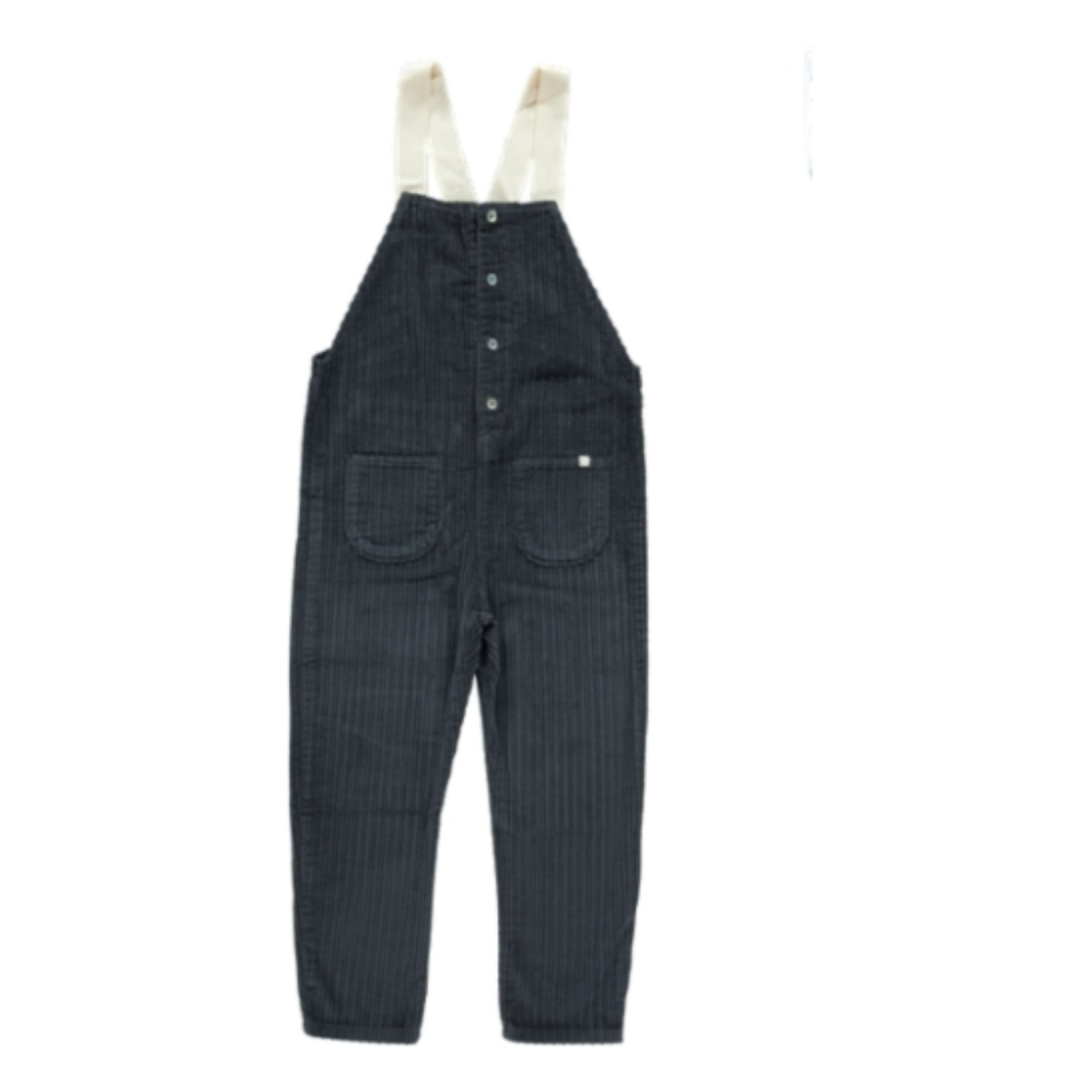 Mom(e) - Salopette Velours Tozé - Fille - Gris anthracite