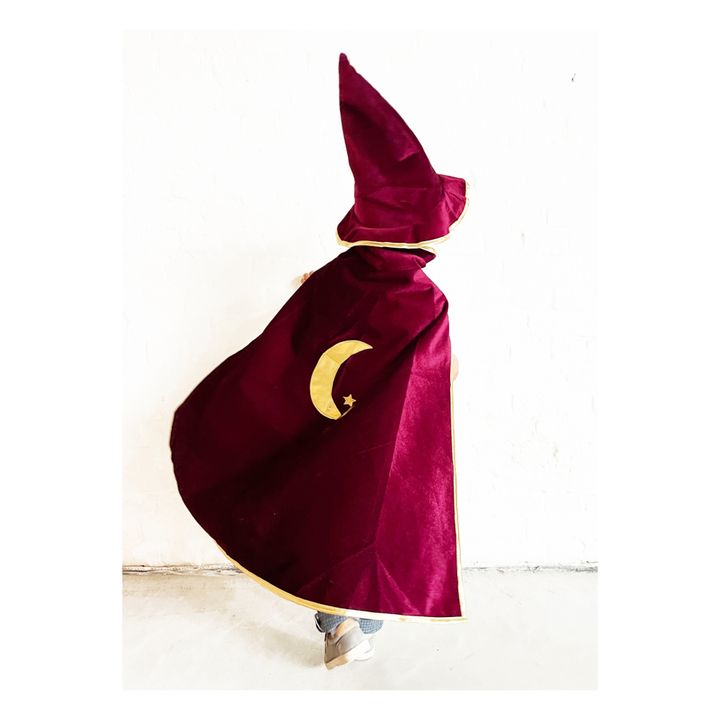 Zauberer-Kostüm Burgunderrot- Produktbild Nr. 2