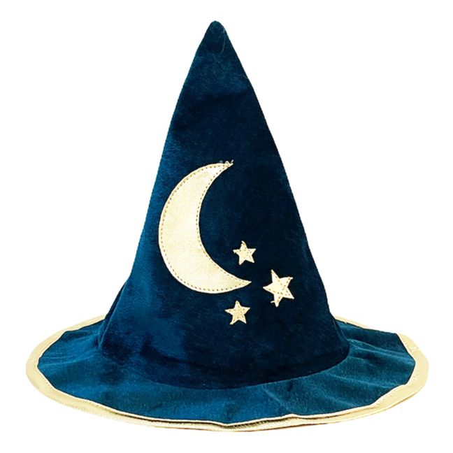 Zauberer-Kostüm Pfauenblau