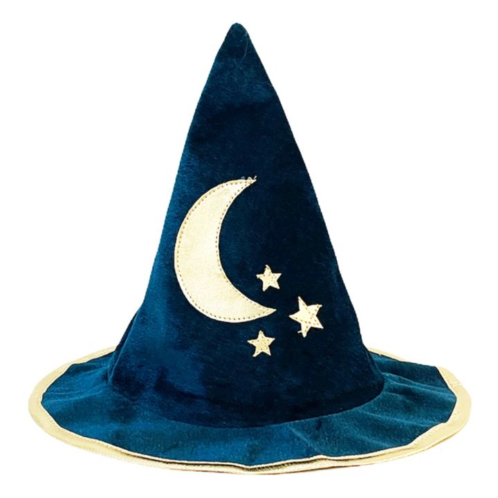 Zauberer-Kostüm Pfauenblau- Produktbild Nr. 4