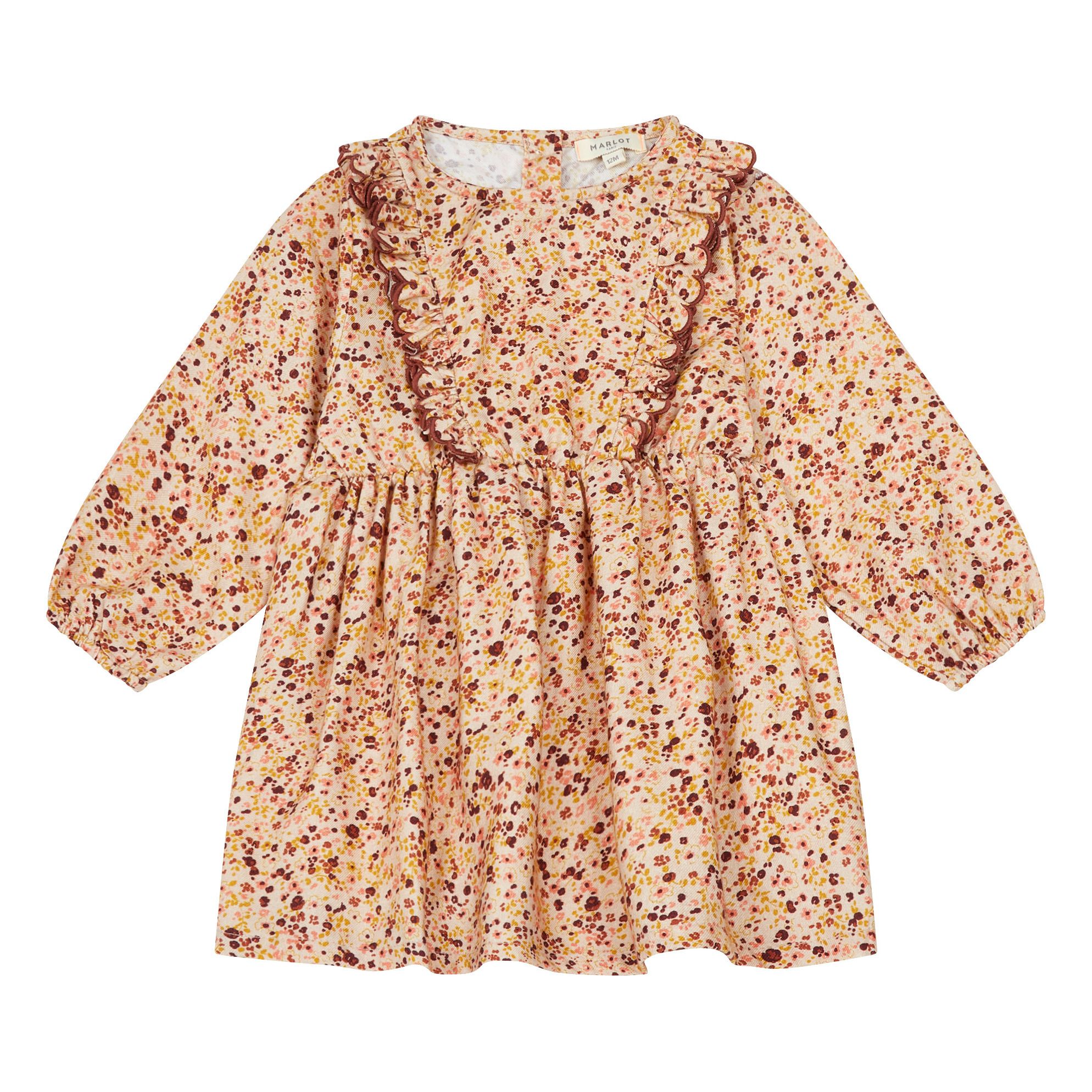 Marlot Paris - Robe Louisa - Fille - Beige rosé