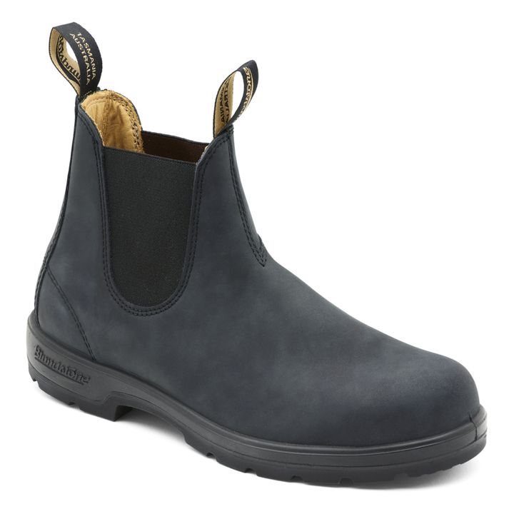 Nubuck Classic Chelsea Boots - Adult’s Collection - Black- Product image n°4