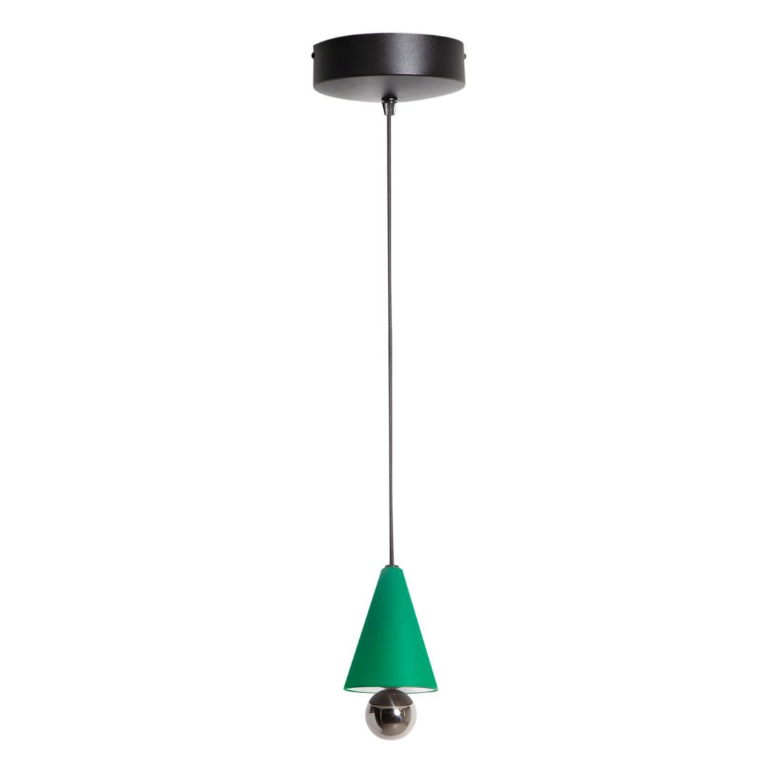 Petite friture - Suspension Cherry en aluminium recyclé - Vert Menthe