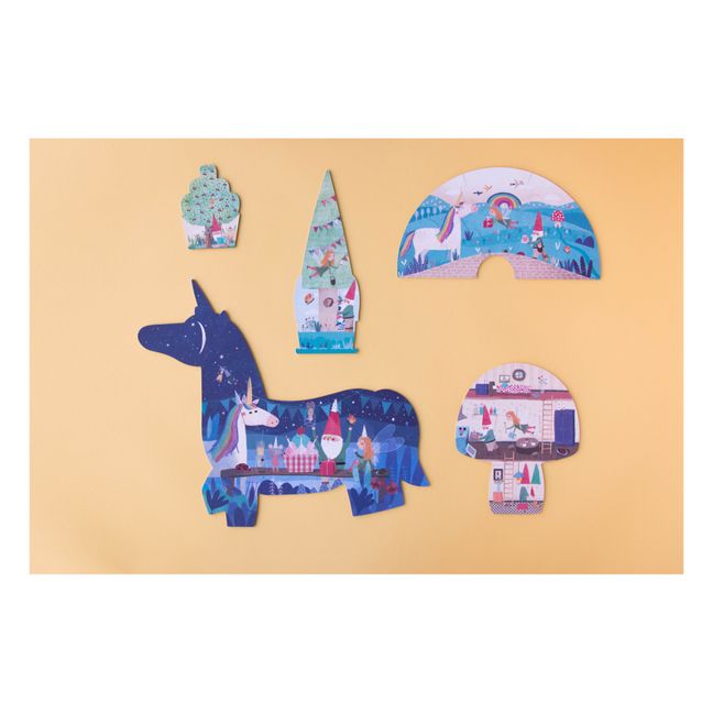 Puzzle Happy Birthday Unicorn ! - Set de 5