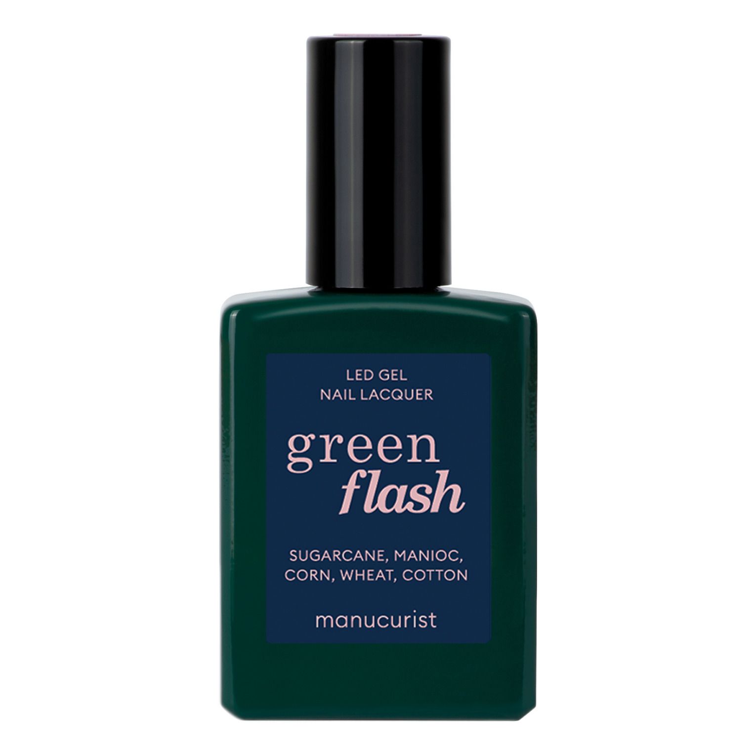 Manucurist - Vernis à ongles semi-permanent Green Flash - 15 ml - Bleu marine