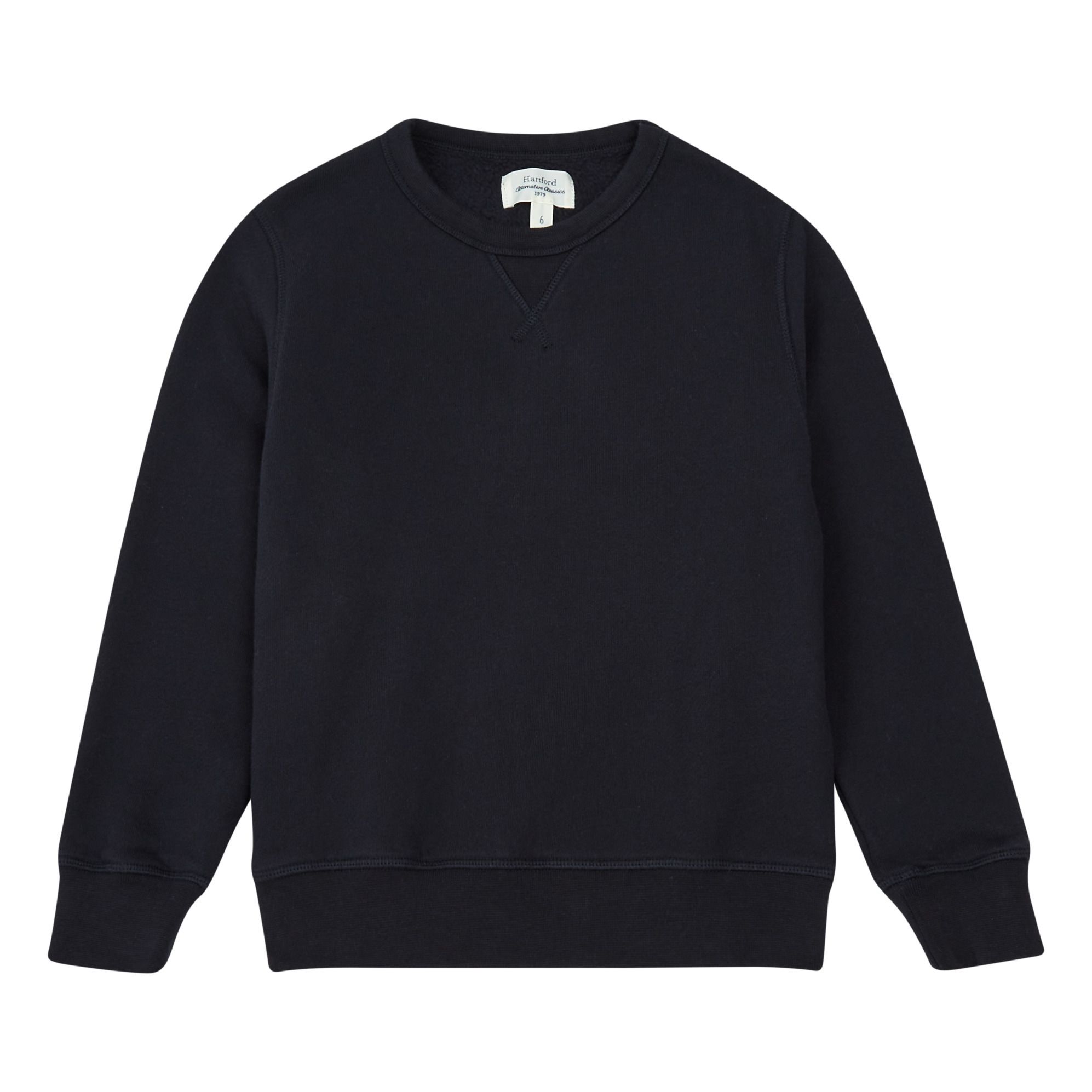 Hartford - Sweat Crew - Garçon - Bleu marine