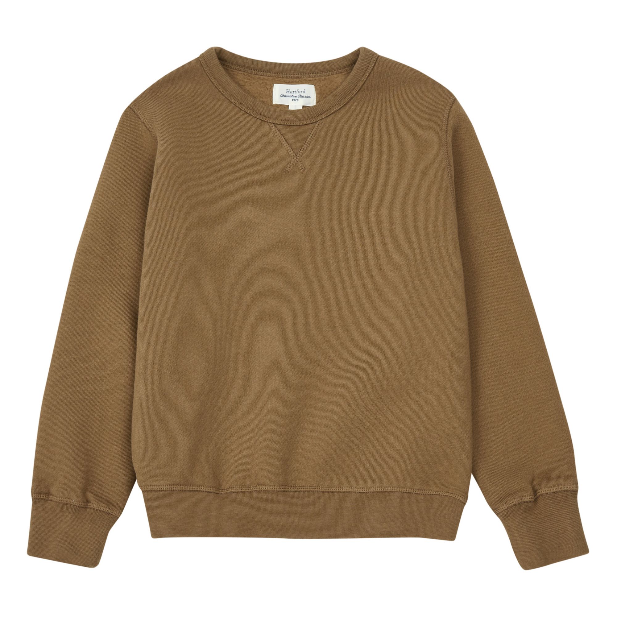 Hartford - Sweat Crew - Garçon - Caramel