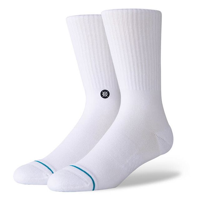 Socken Icon Weiß
