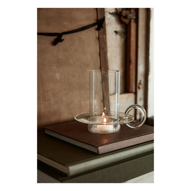 Luce Glass Candle Holder